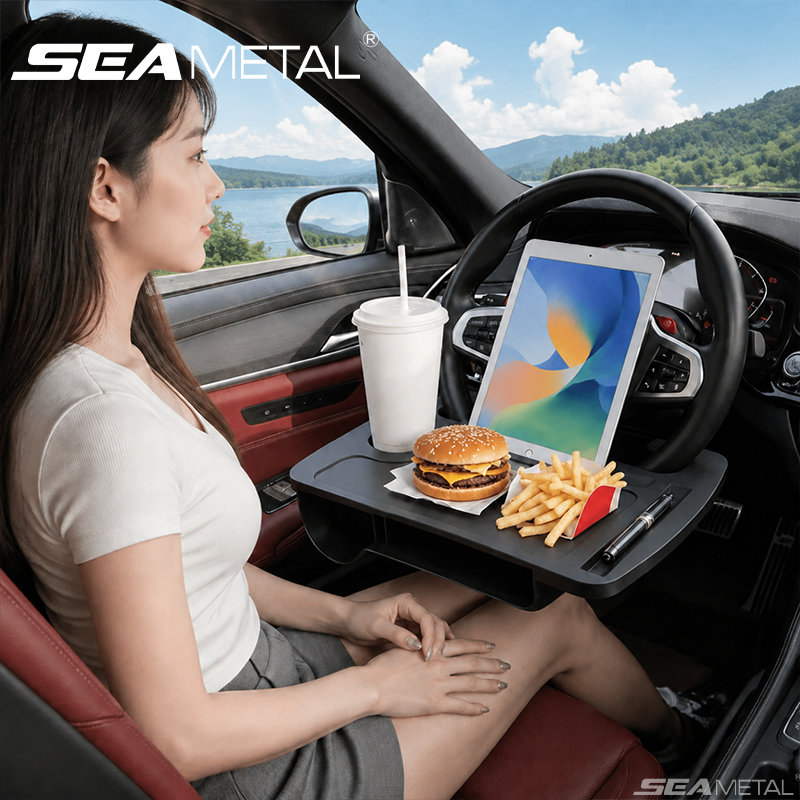 Desk Setup Desk - SEAMETAL Car Steering Wheel Table Universal
