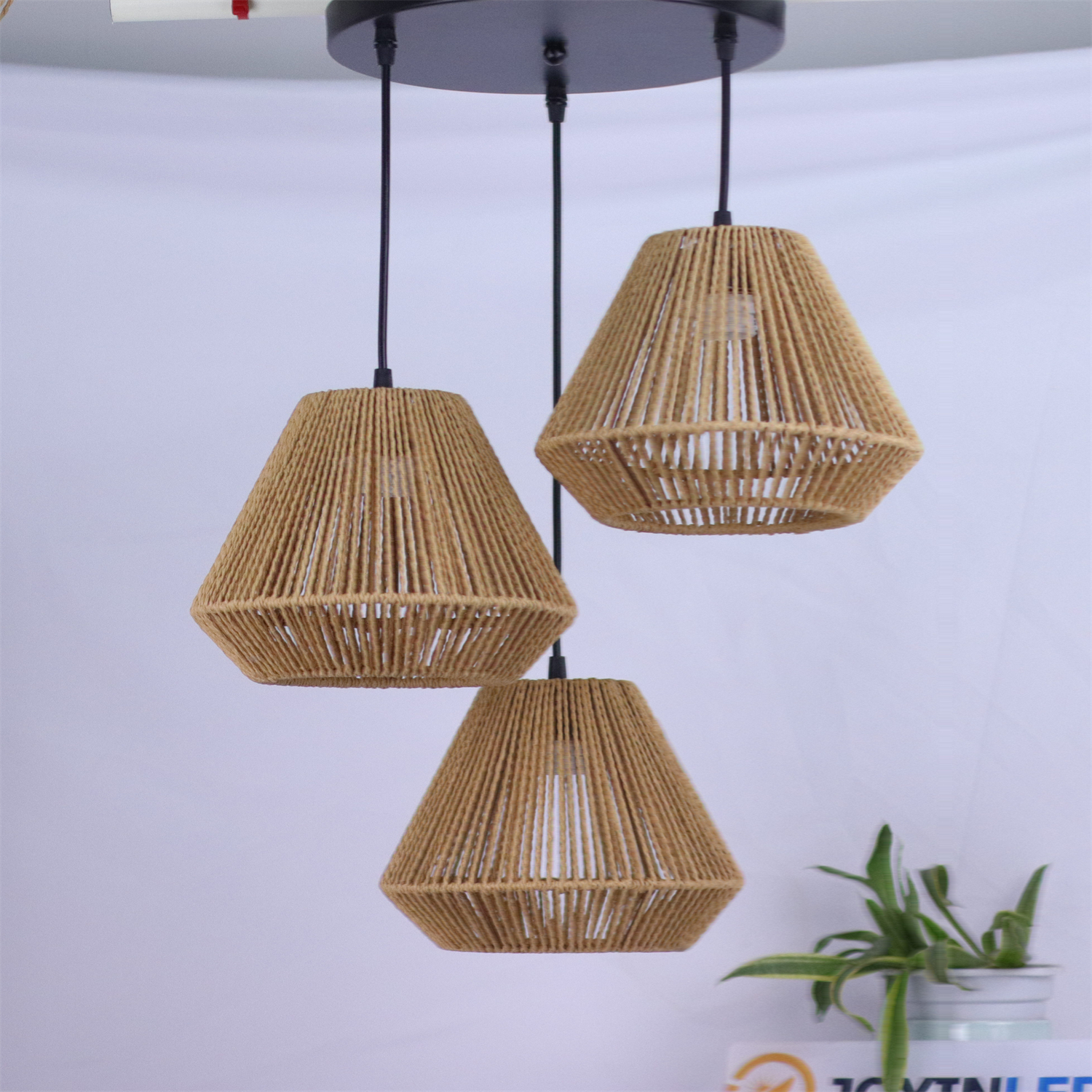 Desk Setup Wood - JOYINLED New Boho Style Bedside Pendant