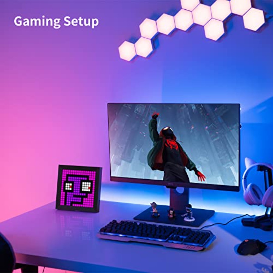 LED Light Pixel Display Panel  - Desk Setup Desk avaliação e preço