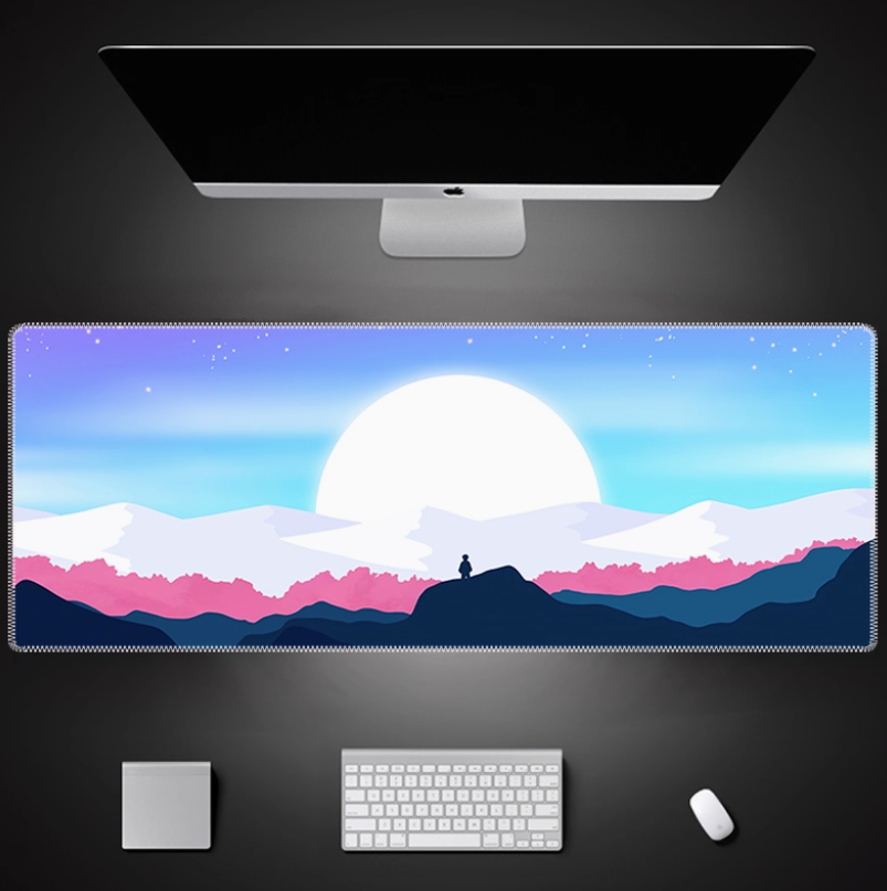 Minimalist Natural Mountain Be - Desk Setup Nature avaliação e preço