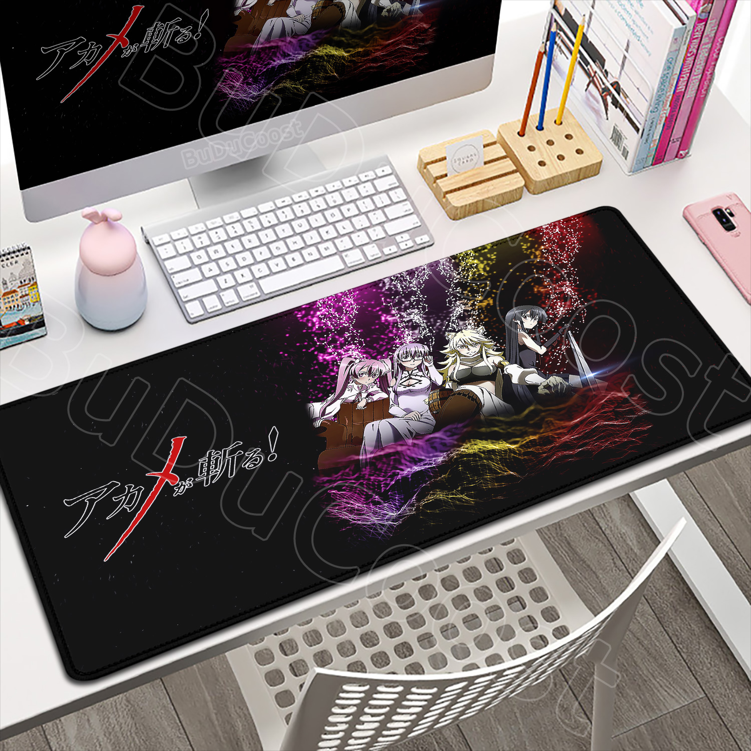 Anime Akame Ga Kill Mouse Pad  - Desk Setup Nature avaliação e preço