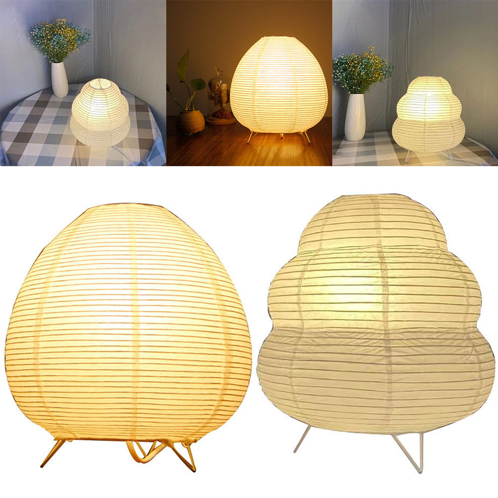 Lantern LED Table Lamp Rice Pa - Desk Setup Desk avaliação e preço