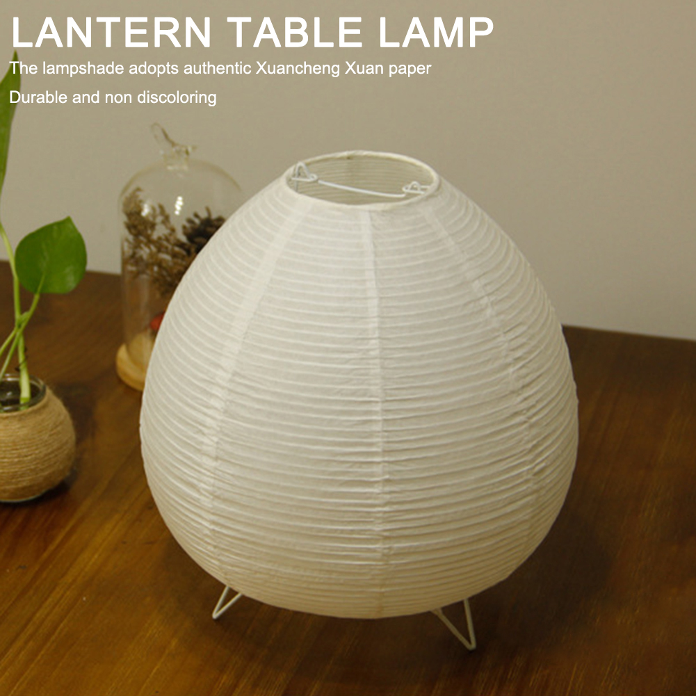 Lantern LED Table Lamp Rice Pa - Desk Setup Desk avaliação e preço