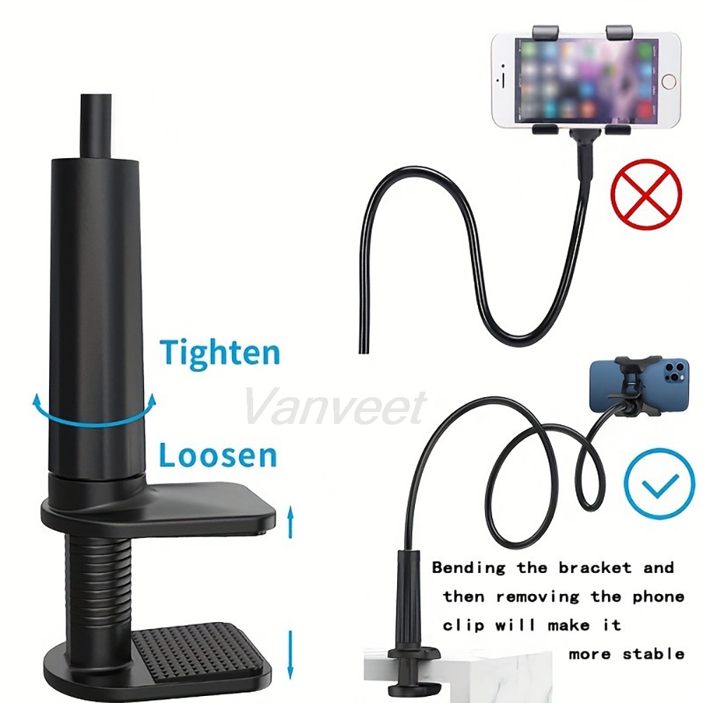 360° Mobile Phone Holder Stand - Desk Setup Stand avaliação e preço