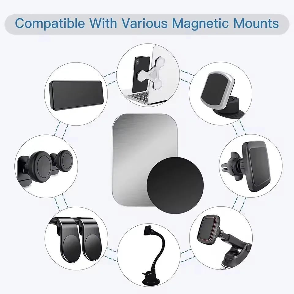 Metal Plate Disk For Magnetic  - Desk Setup Stand avaliação e preço