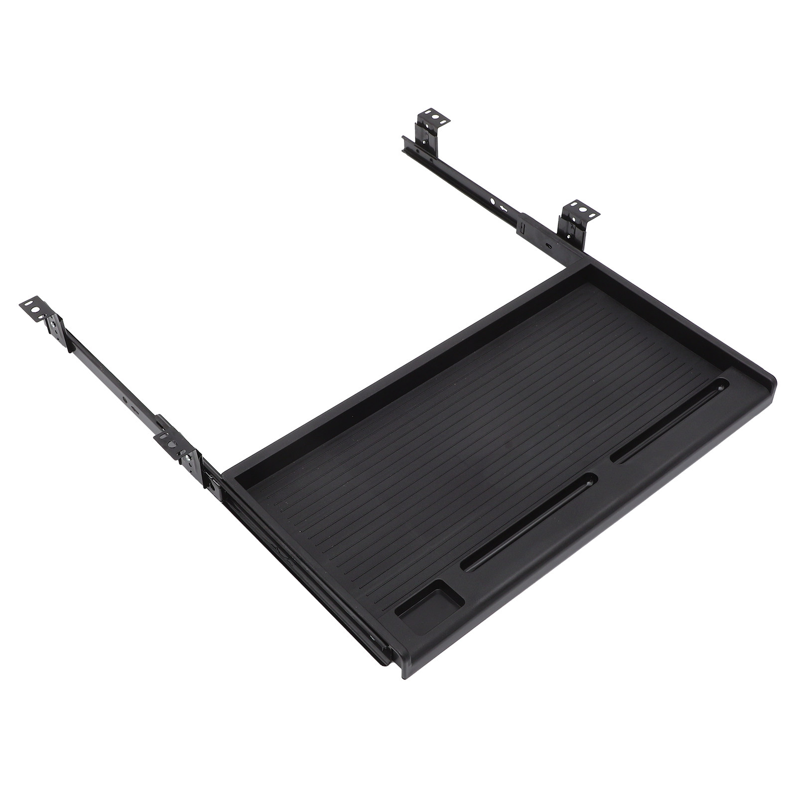1Set Sliding Keyboard Tray Und - Desk Setup With Keyboard Tray avaliação e preço