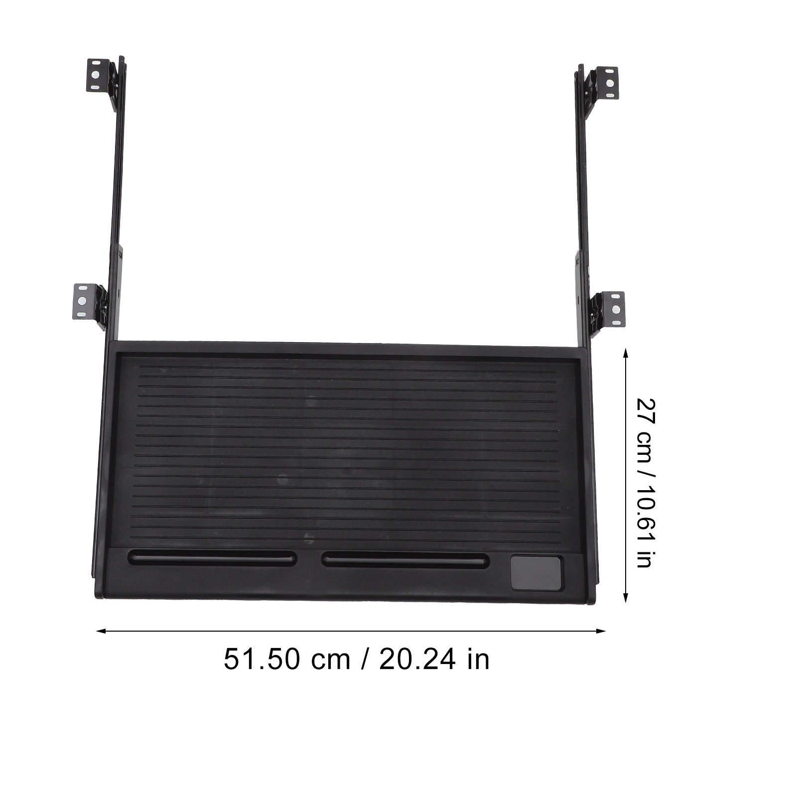 1Set Sliding Keyboard Tray Und - Desk Setup With Keyboard Tray avaliação e preço