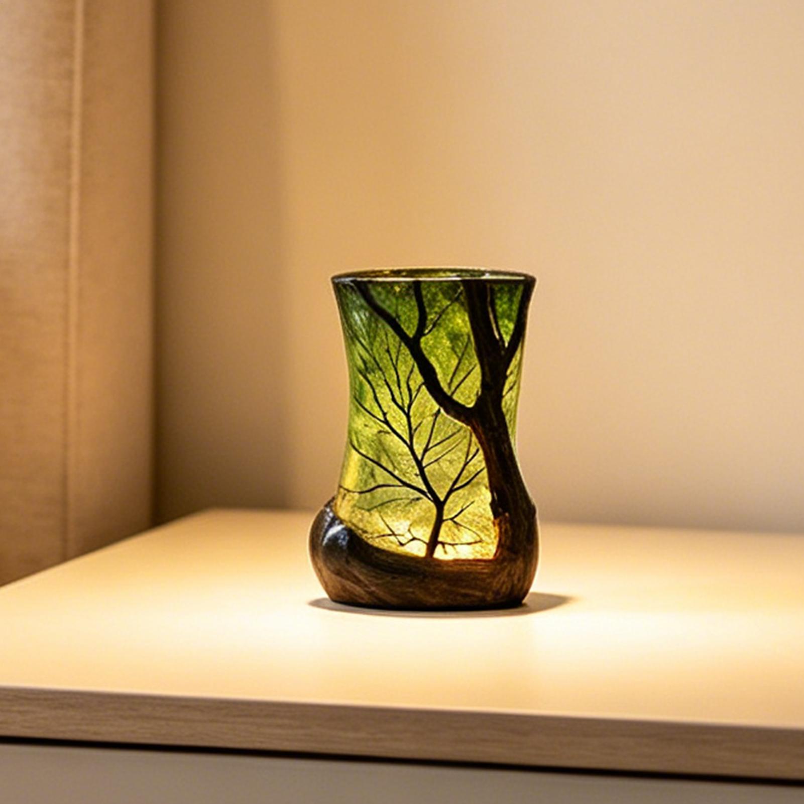 Bedside Table Lamp Forest Nigh - Desk Setup Desk avaliação e preço