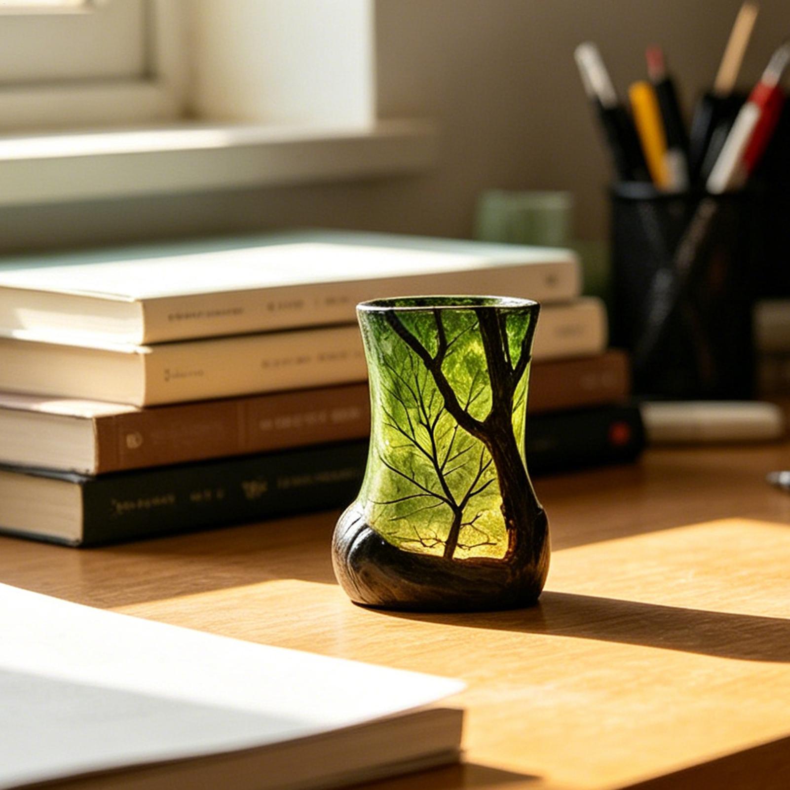 Bedside Table Lamp Forest Nigh - Desk Setup Desk avaliação e preço