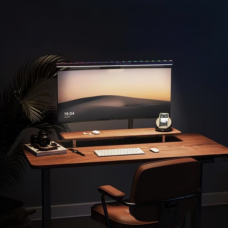 LED Monitor Light Hanging Desk - Desk Setup Desk avaliação e preço