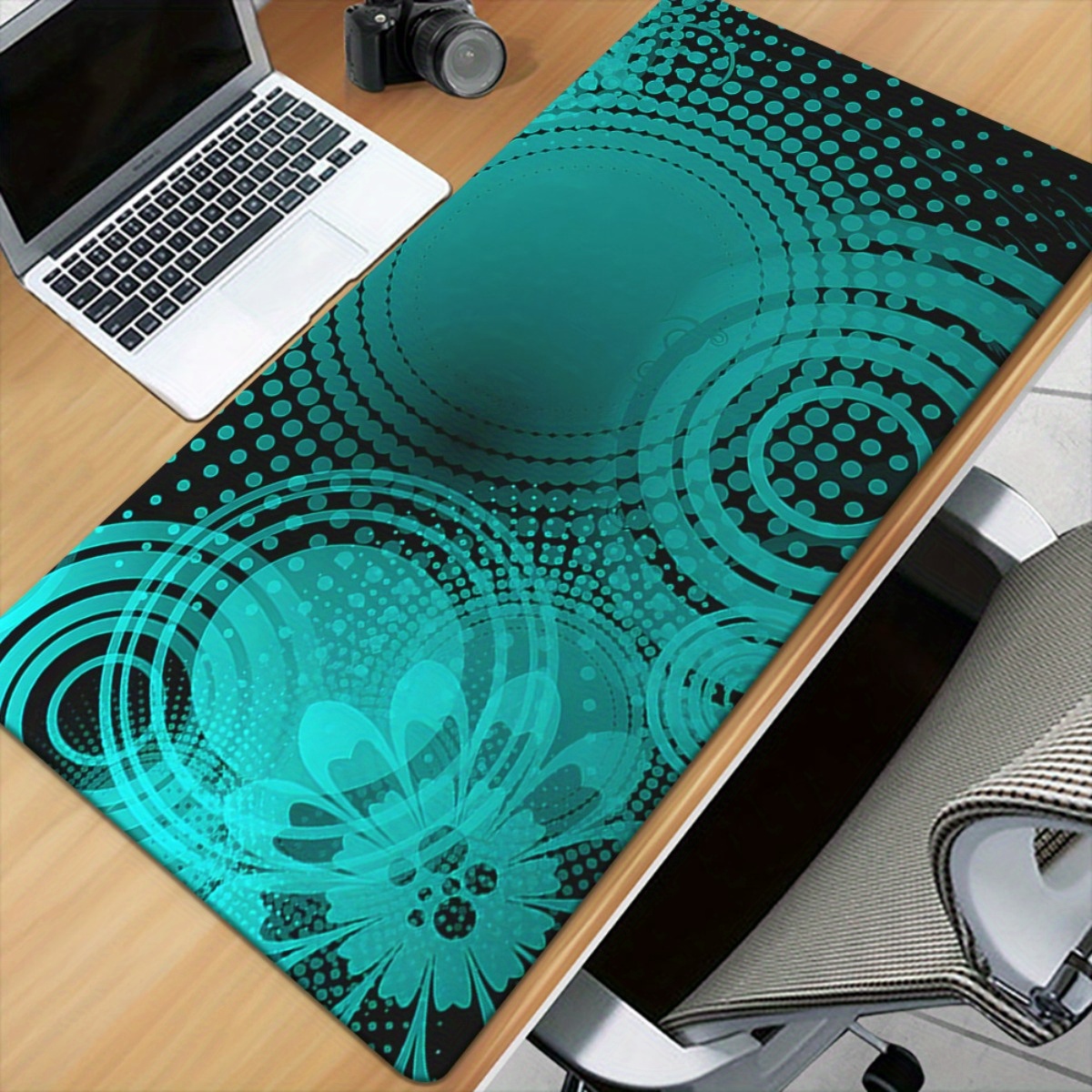 Brand Iron Art Desk Mat Blue P - Desk Setup Blue avaliação e preço