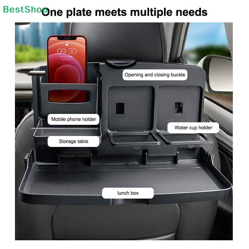 ♥Universal Car Backseat Tray - - Desk Setup Desk avaliação e preço