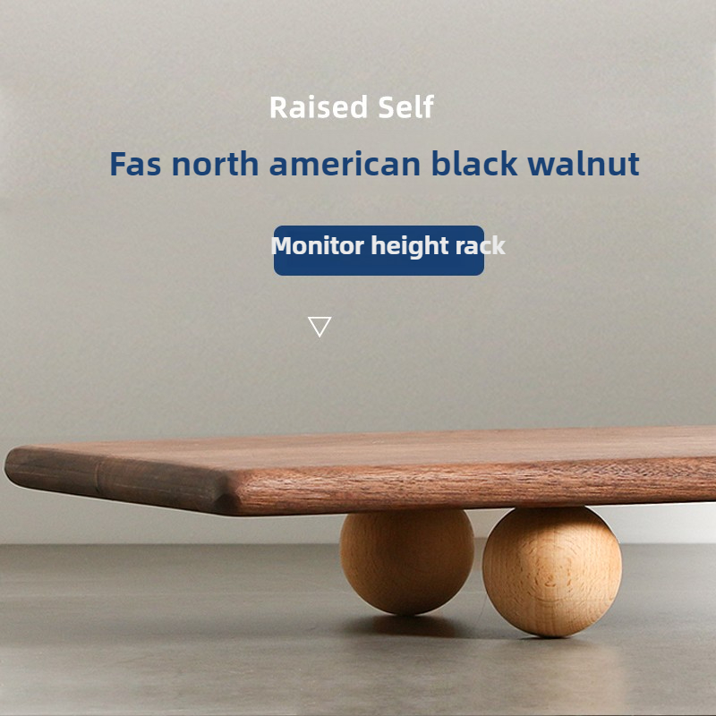 Natural Wood Desktop Riser Dua - Desk Setup Nature avaliação e preço