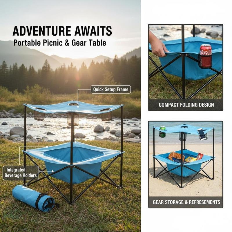 Collapsible Picnic Desk 28