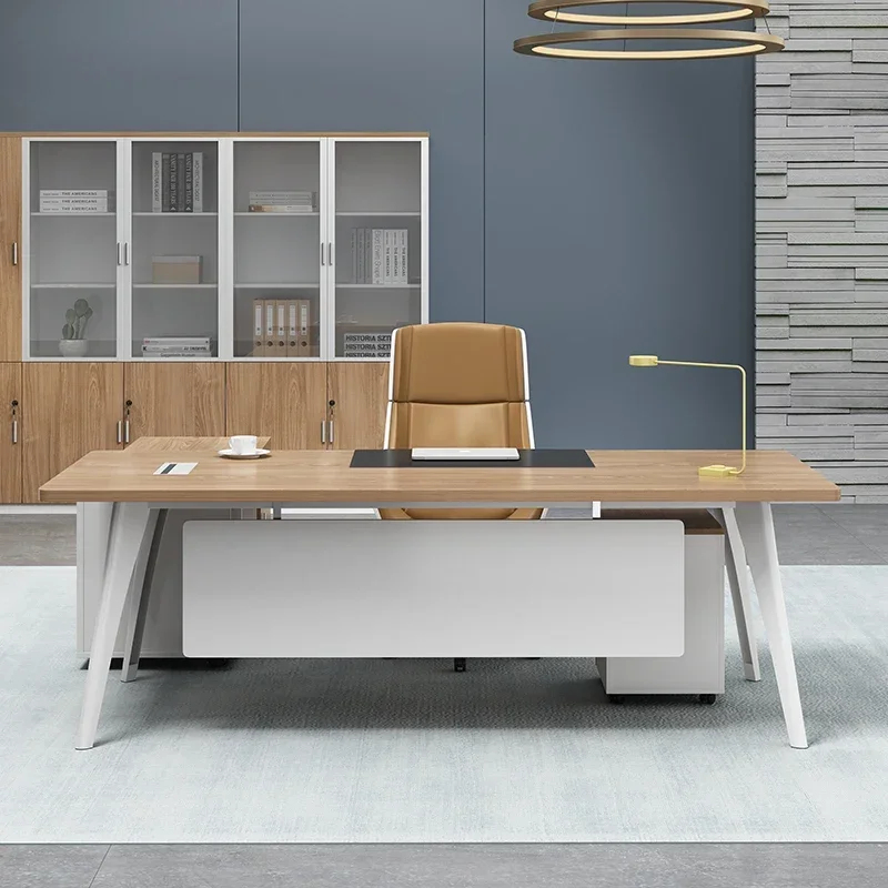 (Sea shipping) European Execut - Desk Setup Desk avaliação e preço