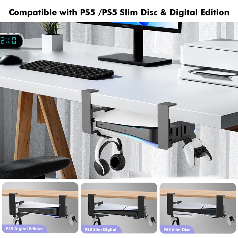 Under Table Hanging Holder For - Desk Setup Ps5 avaliação e preço