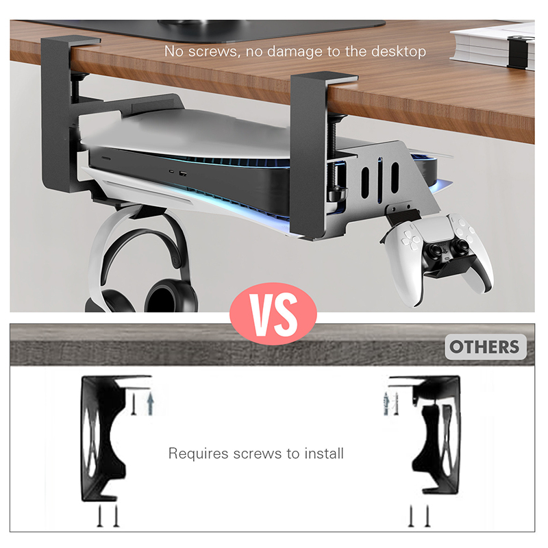 Under Table Hanging Holder For - Desk Setup Ps5 avaliação e preço