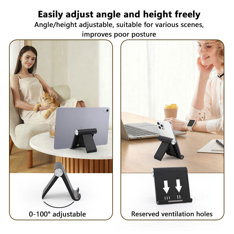 Universal Foldable Desk Phone  - Desk Setup Stand avaliação e preço