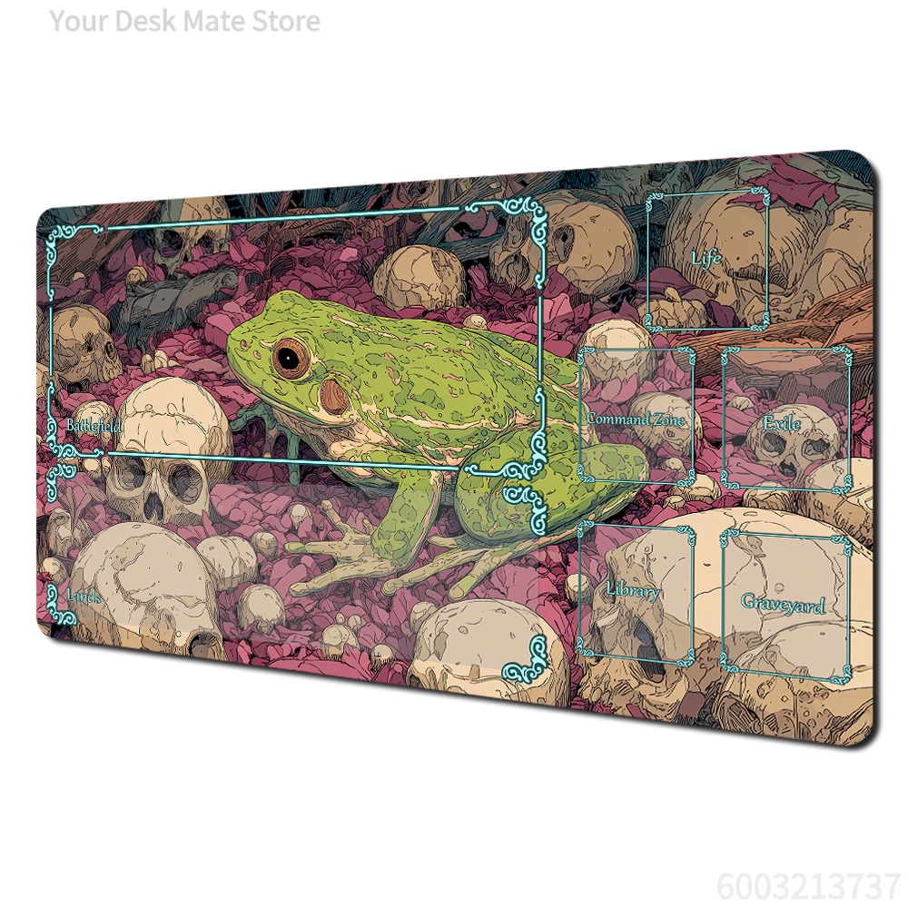 Dark Fantasy Frog Skulls Pink  - Desk Setup Pink avaliação e preço