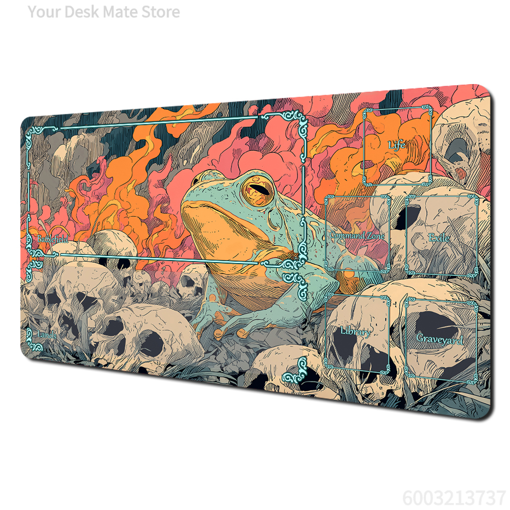 Dark Fantasy Frog Skulls Pink  - Desk Setup Pink avaliação e preço
