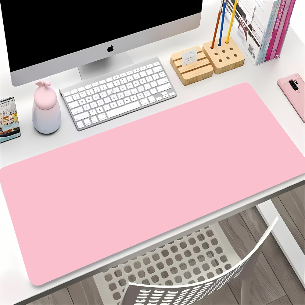 Solid Color Gaming Mouse Pad G - Desk Setup With Keyboard Tray avaliação e preço