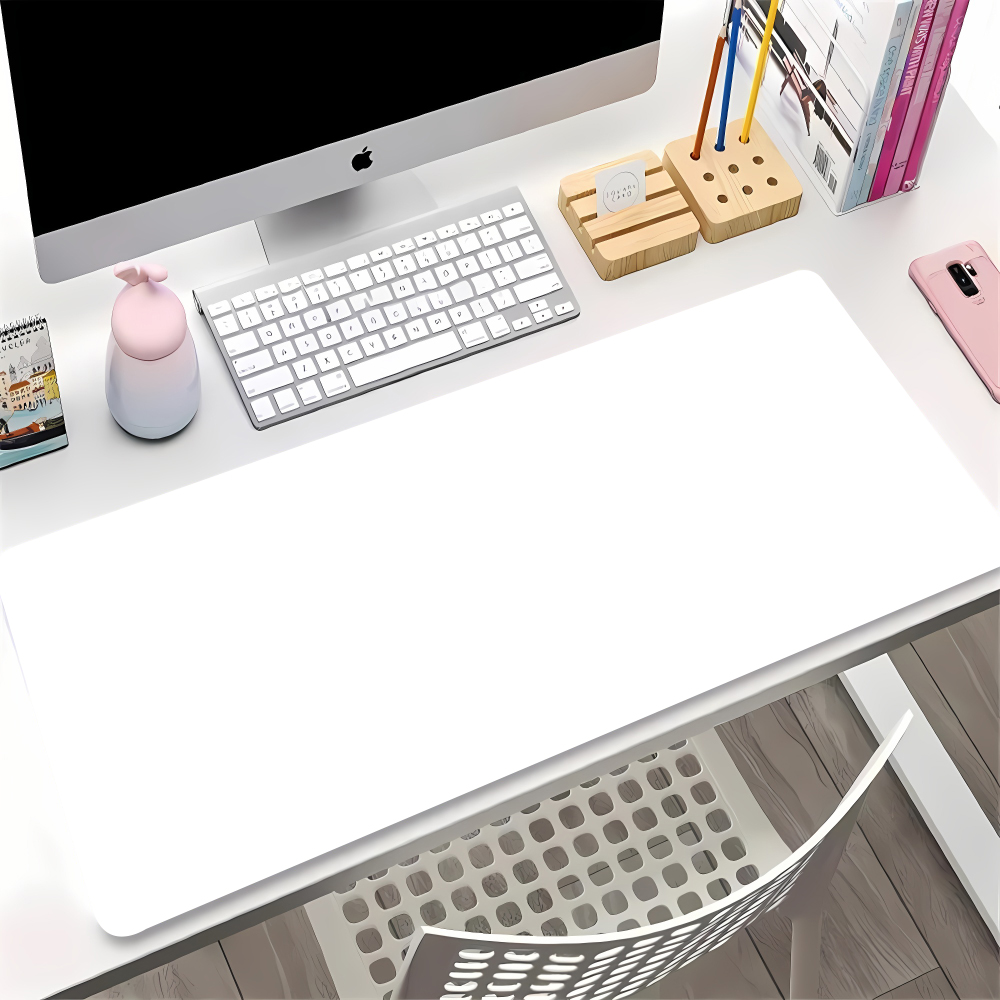 Solid Color Gaming Mouse Pad G - Desk Setup With Keyboard Tray avaliação e preço