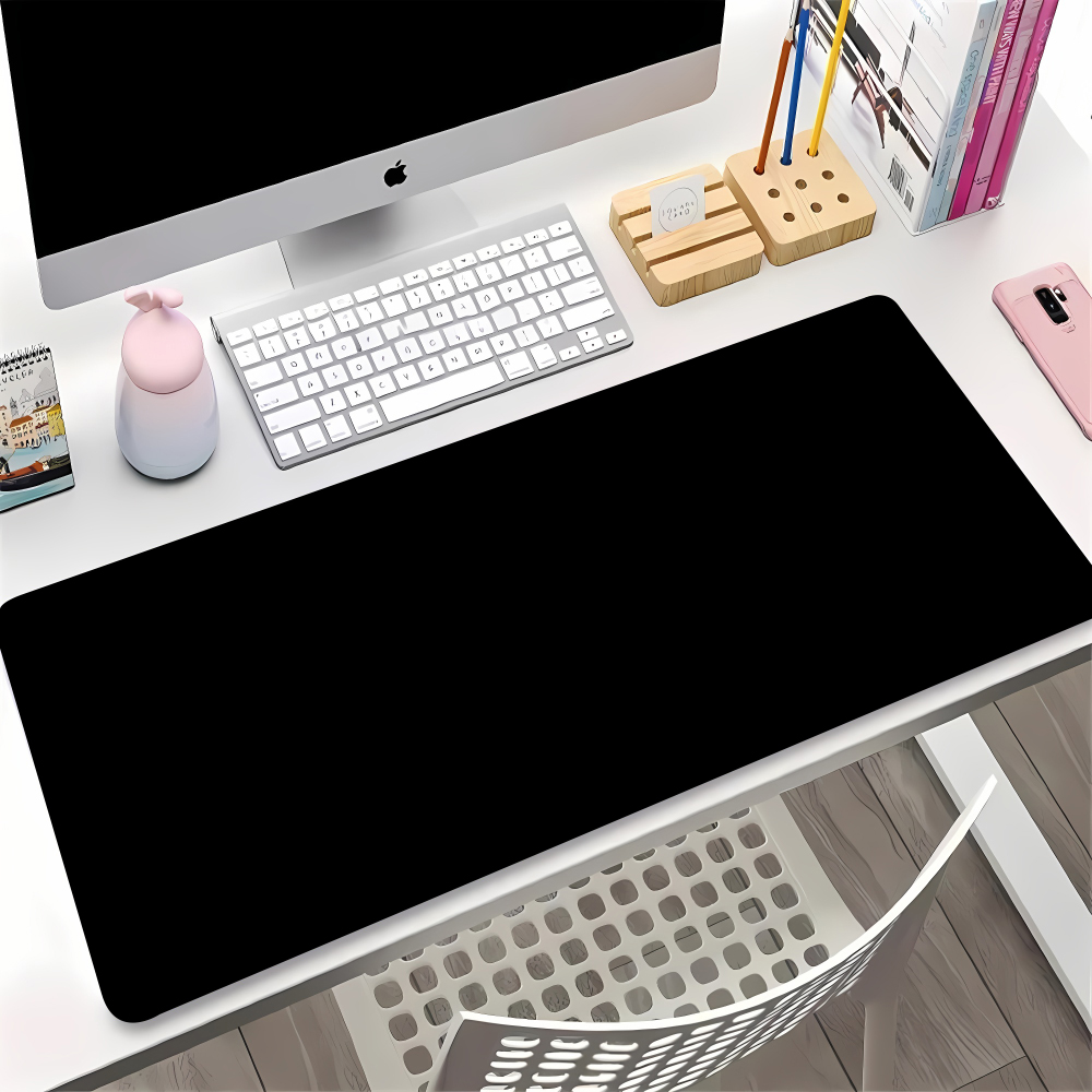 Solid Color Gaming Mouse Pad G - Desk Setup With Keyboard Tray avaliação e preço