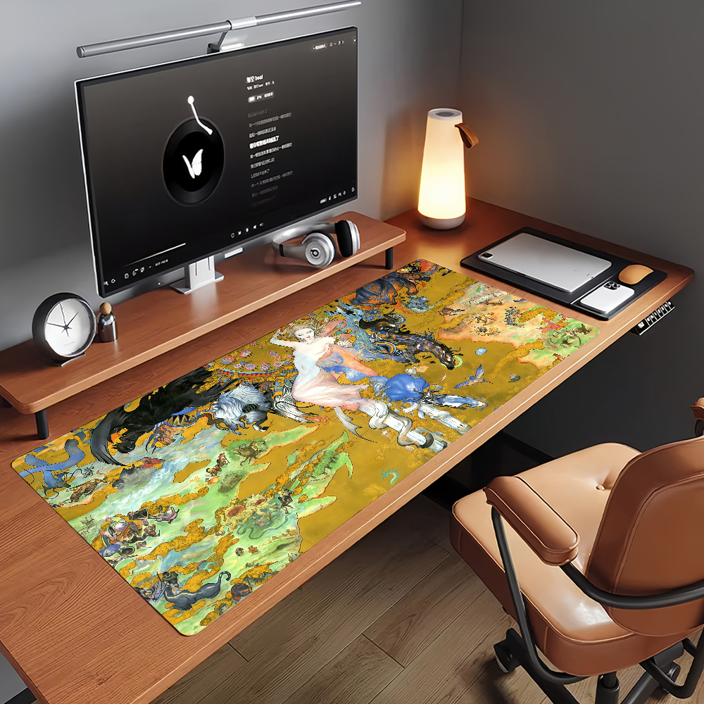 Gaming Mouse Pad, Large Desk M - Desk Setup Artist avaliação e preço