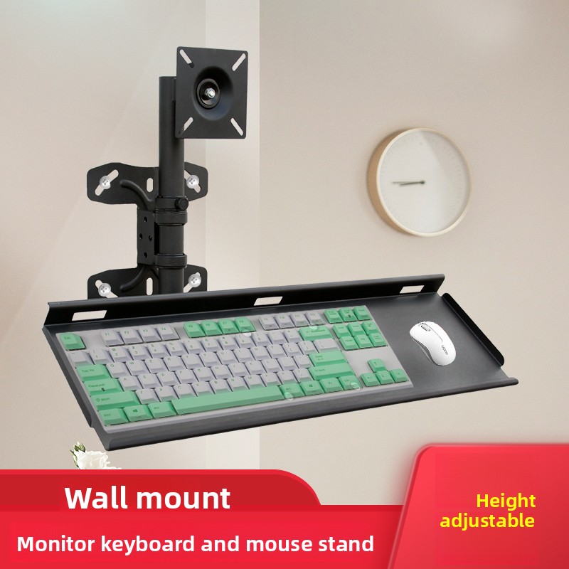 Adjustable Wall Keyboard Tray  - Desk Setup With Keyboard Tray avaliação e preço