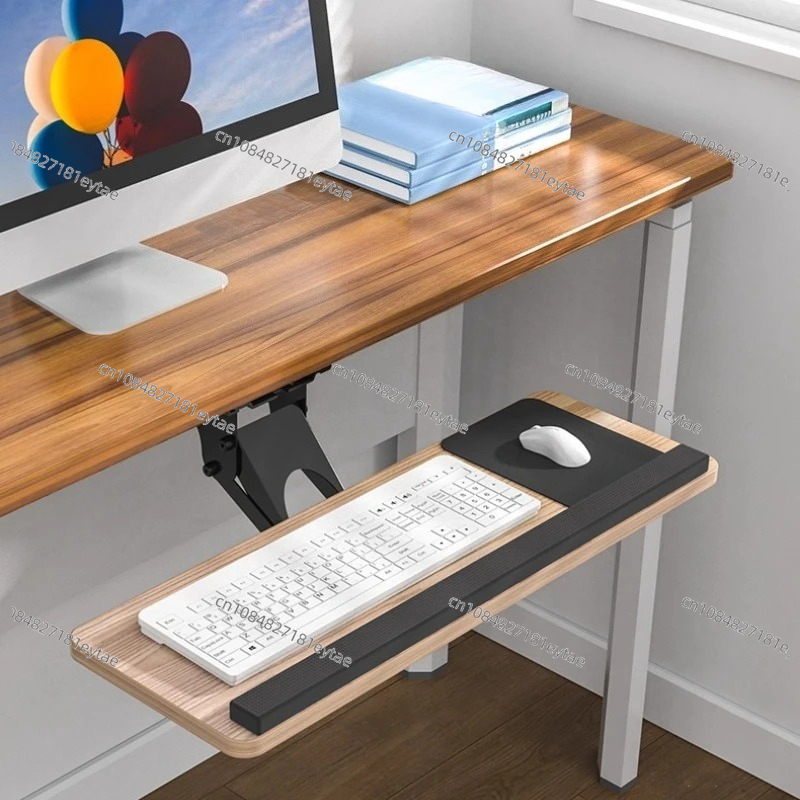 Ergonomic Under Desk Keyboard  - Desk Setup With Keyboard Tray avaliação e preço
