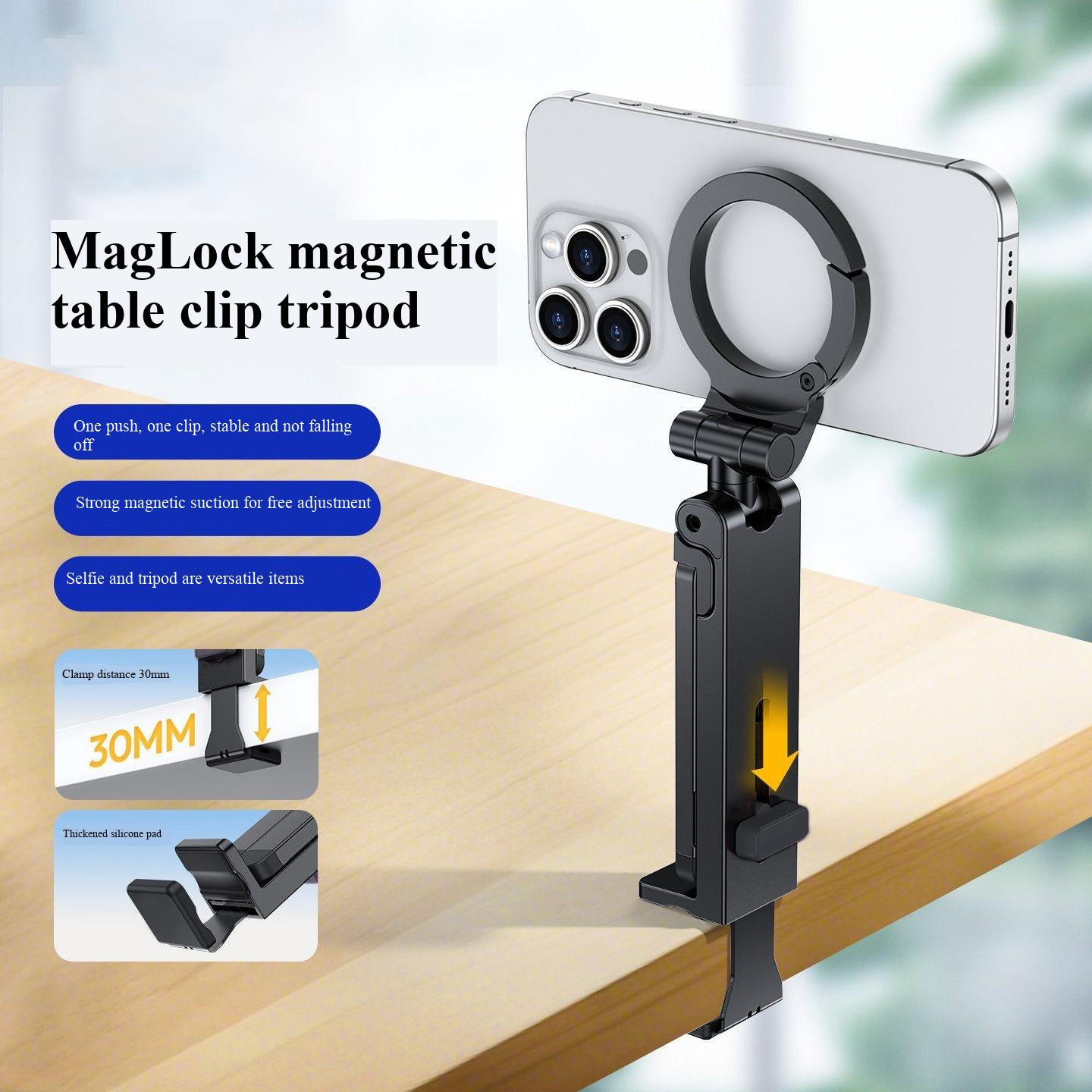 New magnetic phone holder, des - Desk Setup Desk avaliação e preço