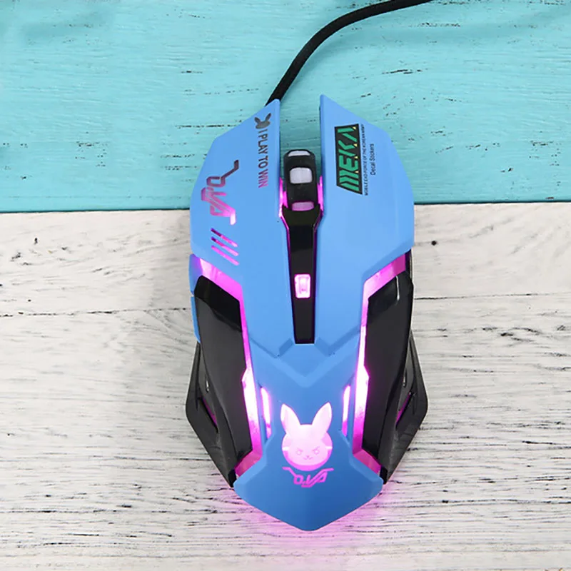 OW 6 Buttons Breathing LED Bac - Desk Setup Pink avaliação e preço