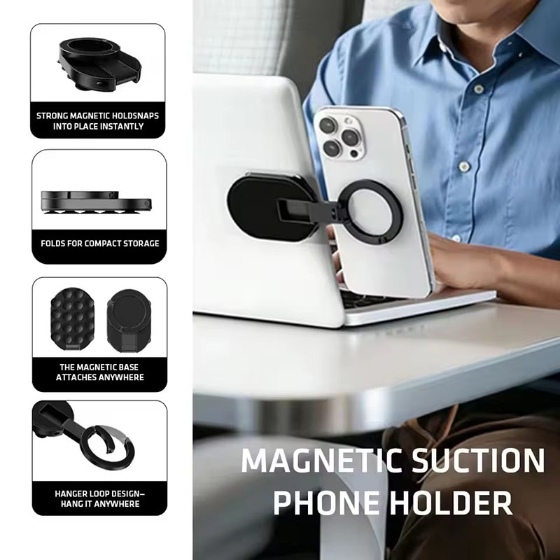 3 In1 Magnetic Foldable Phone  - Desk Setup Stand avaliação e preço