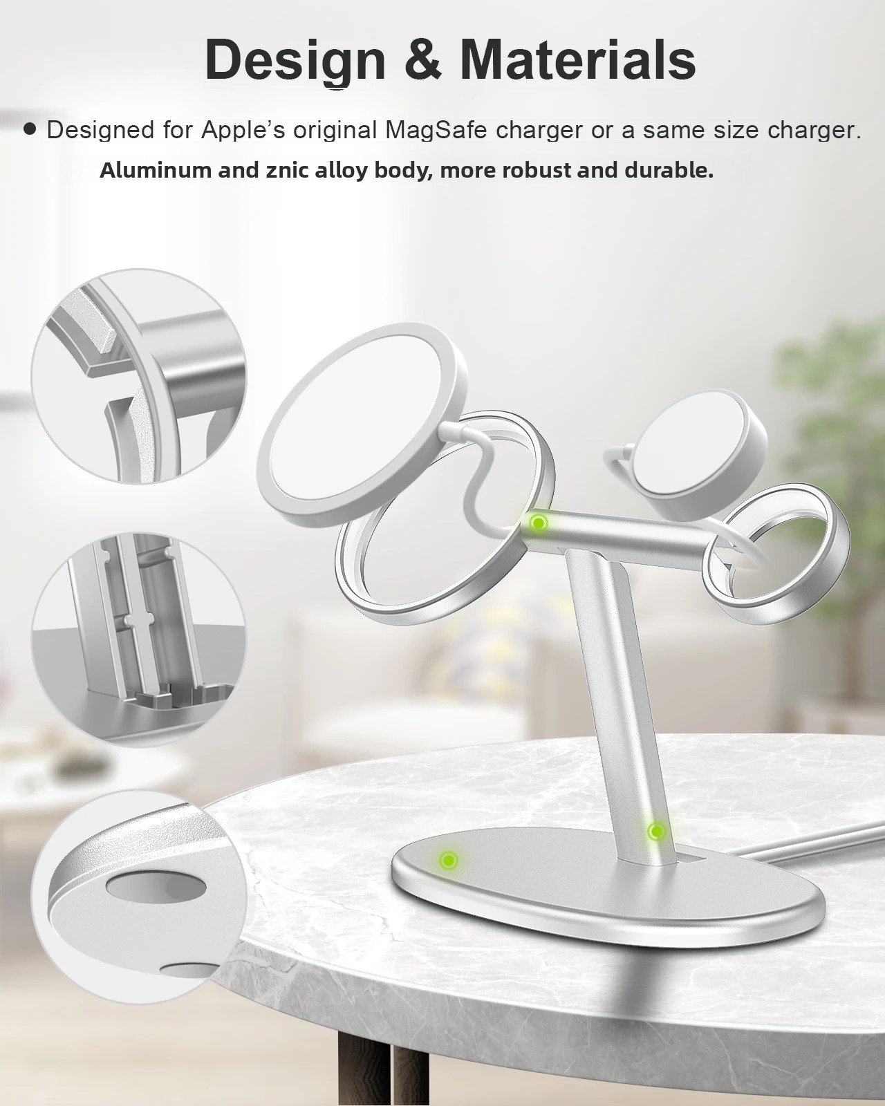 EWA 2-in-1 Desktop Phone Stand - Desk Setup Stand avaliação e preço