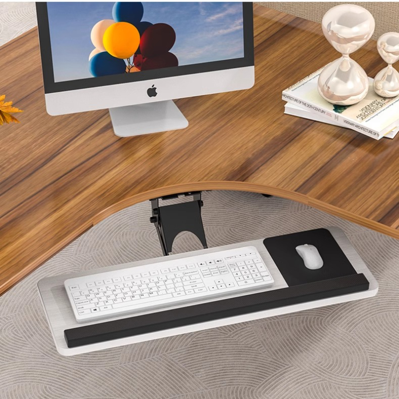 ‌Ergonomic Under Desk Keyboard - Desk Setup With Keyboard Tray avaliação e preço