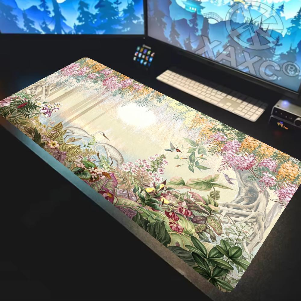 nchanted Forest Desk Mat 90x40 - Desk Setup Nature avaliação e preço