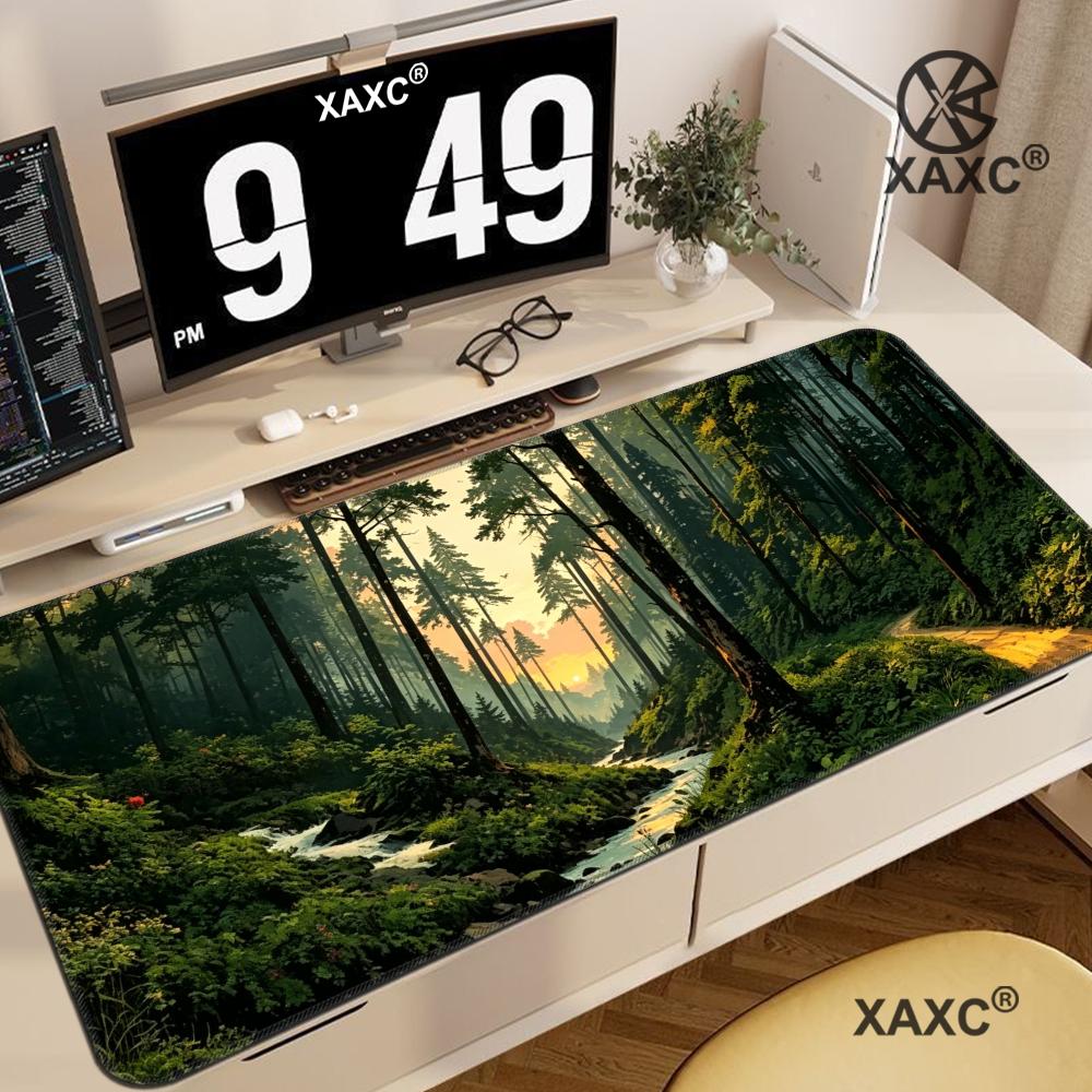 Forest Escape XXL Mouse Pad Tr - Desk Setup Nature avaliação e preço
