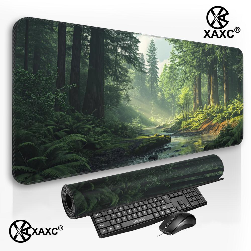 Forest Escape XXL Mouse Pad Tr - Desk Setup Nature avaliação e preço