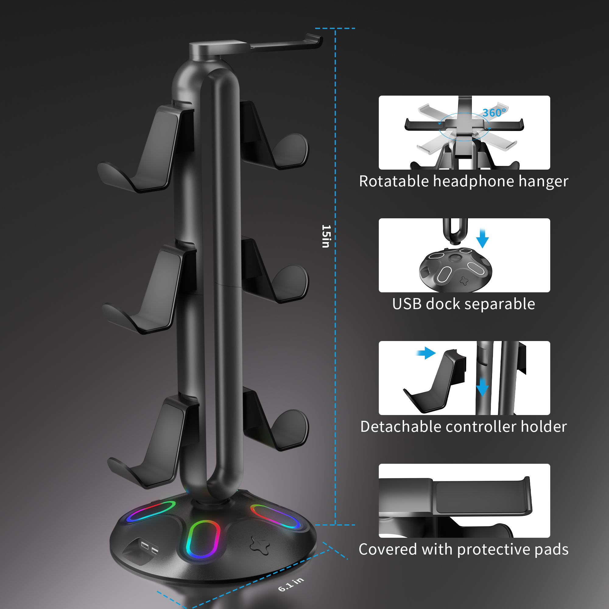 Universal Game Accessories wit - Desk Setup Ps5 avaliação e preço