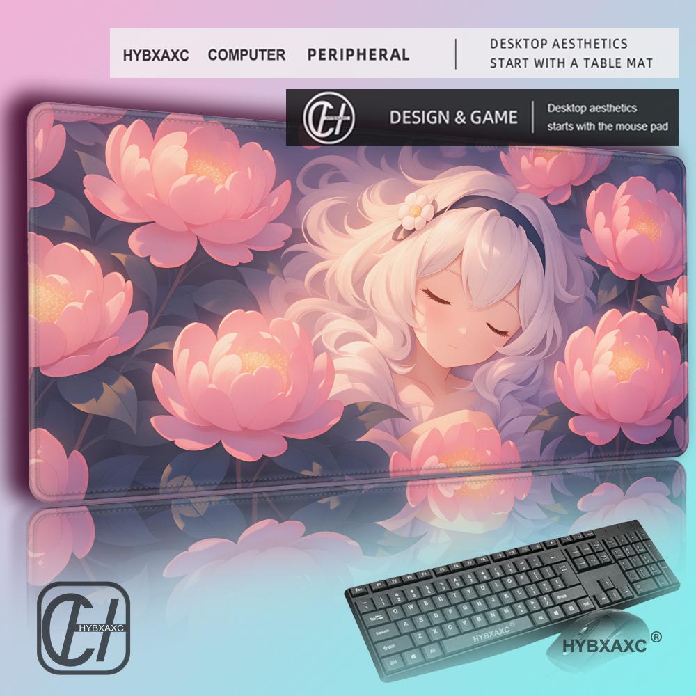 HYBXAXC Kawaii Pink Peony Drea - Desk Setup Dream avaliação e preço
