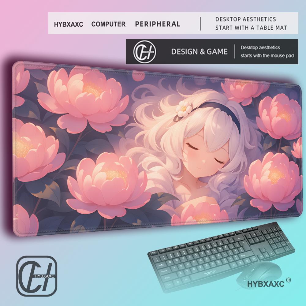 HYBXAXC Kawaii Pink Peony Drea - Desk Setup Dream avaliação e preço