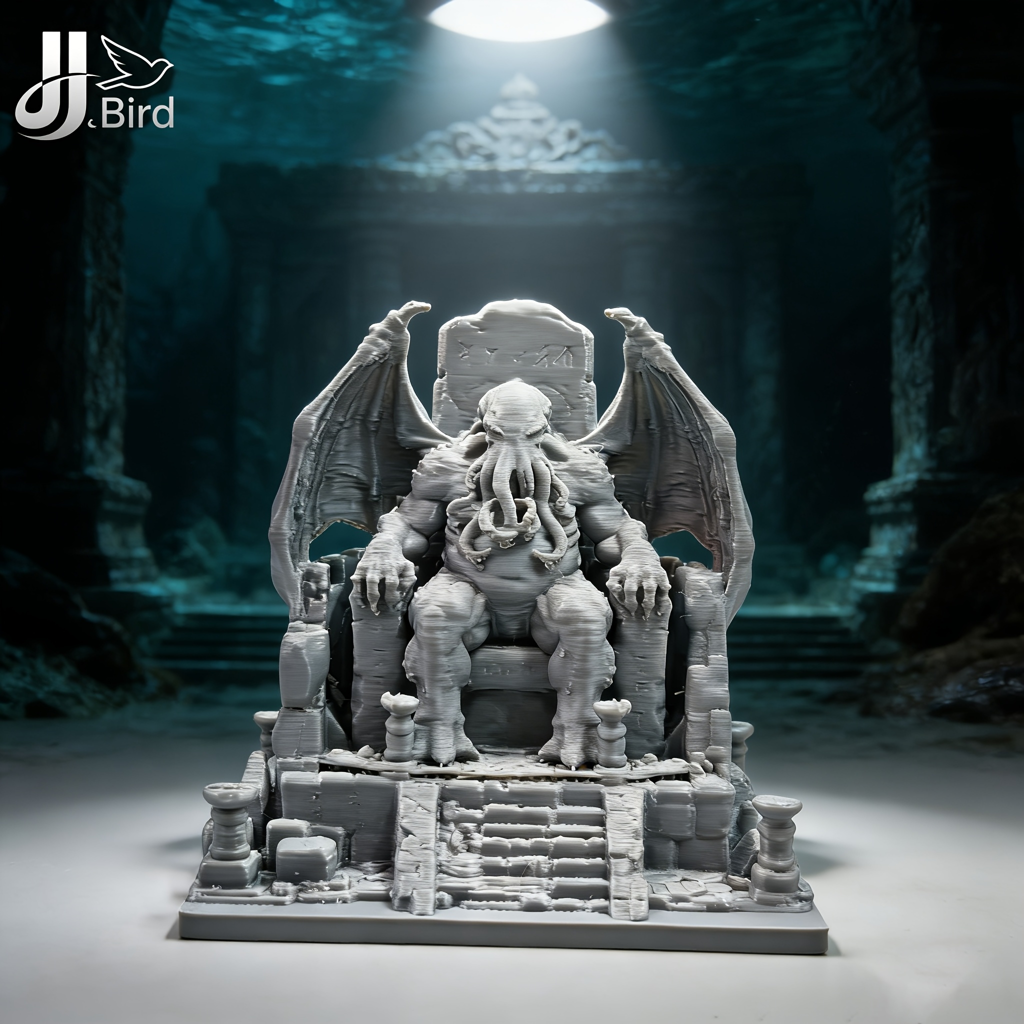 1-Piece Cthulhu Throne Model O - Desk Setup Artist avaliação e preço