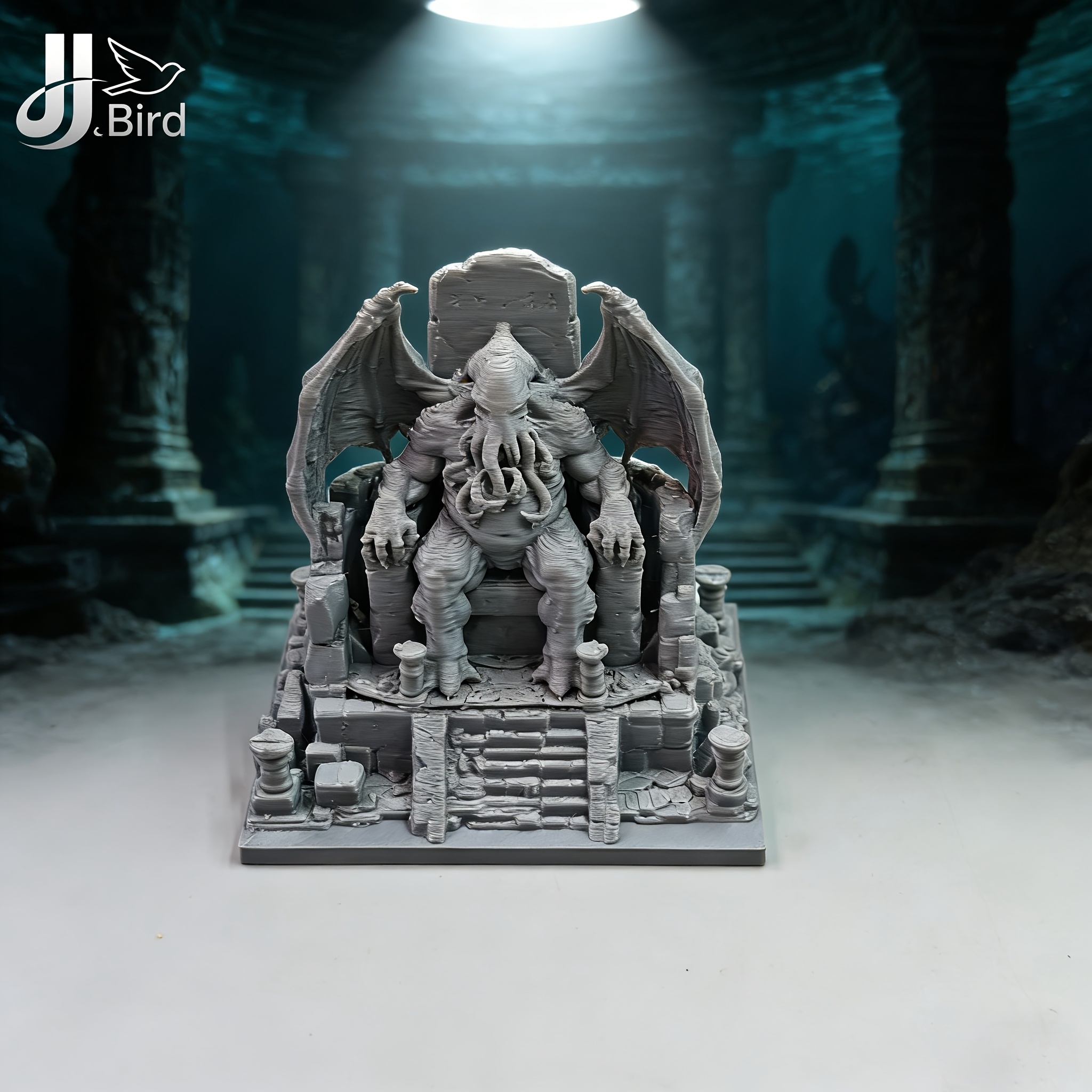 1-Piece Cthulhu Throne Model O - Desk Setup Artist avaliação e preço