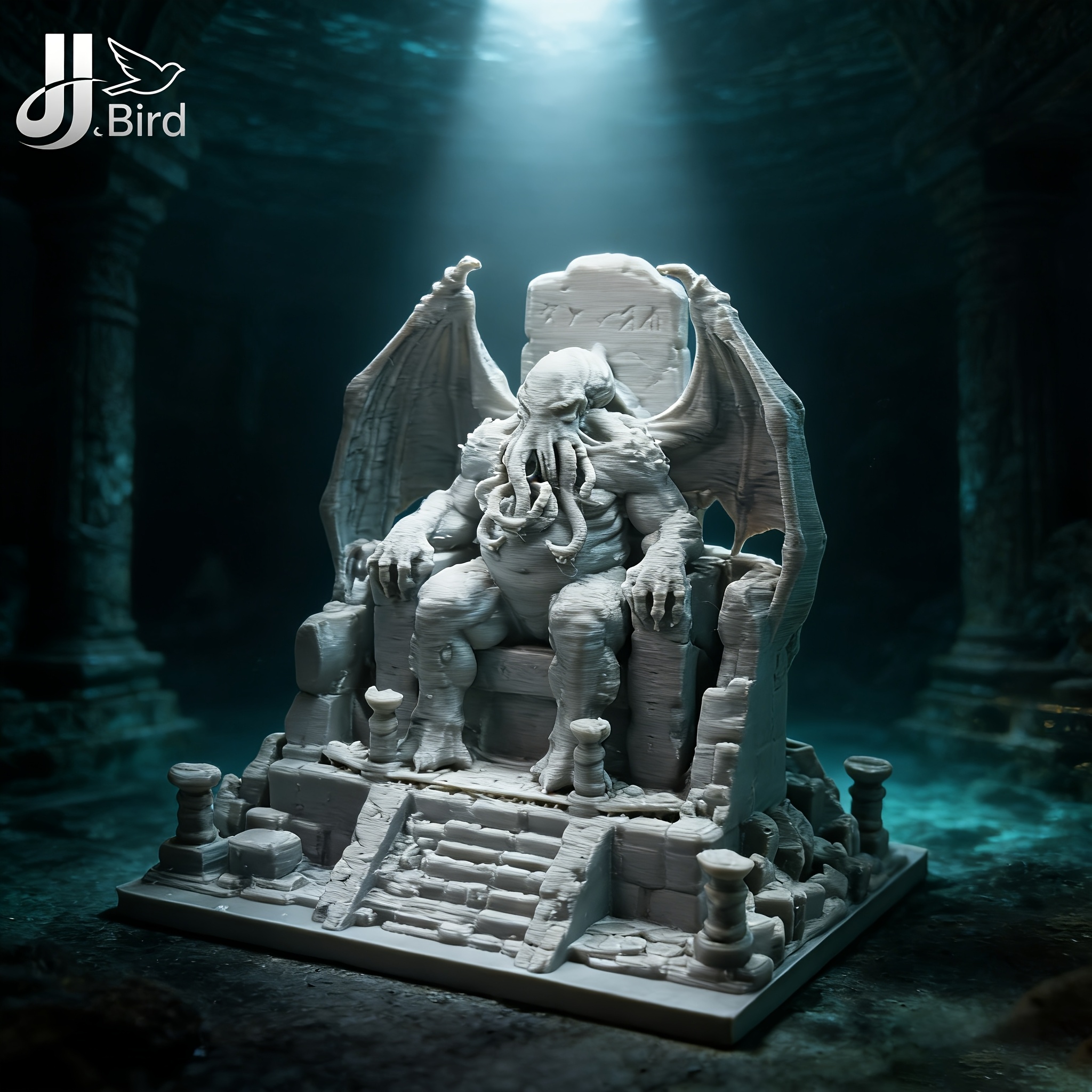1-Piece Cthulhu Throne Model O - Desk Setup Artist avaliação e preço