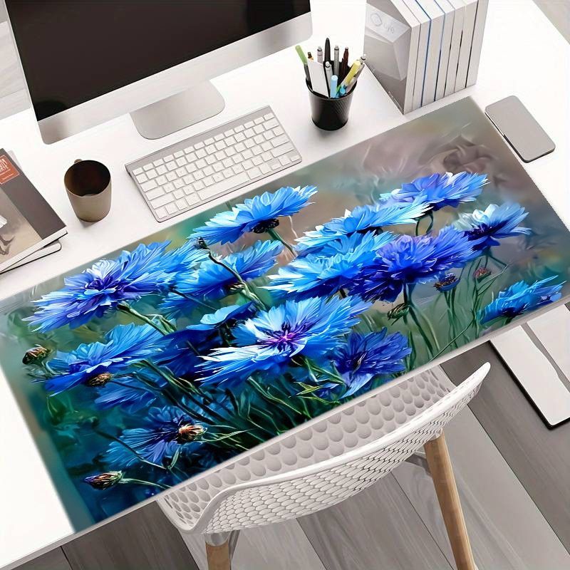 Brand Blue Cornflower Mouse Pa - Desk Setup Nature avaliação e preço