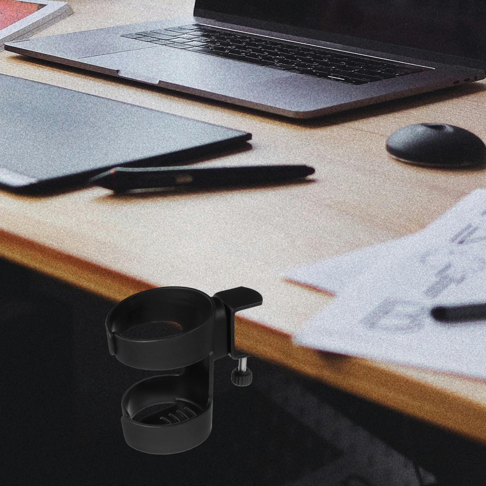 Desk Cup Holder Clamp Adjustab - Desk Setup Desk avaliação e preço