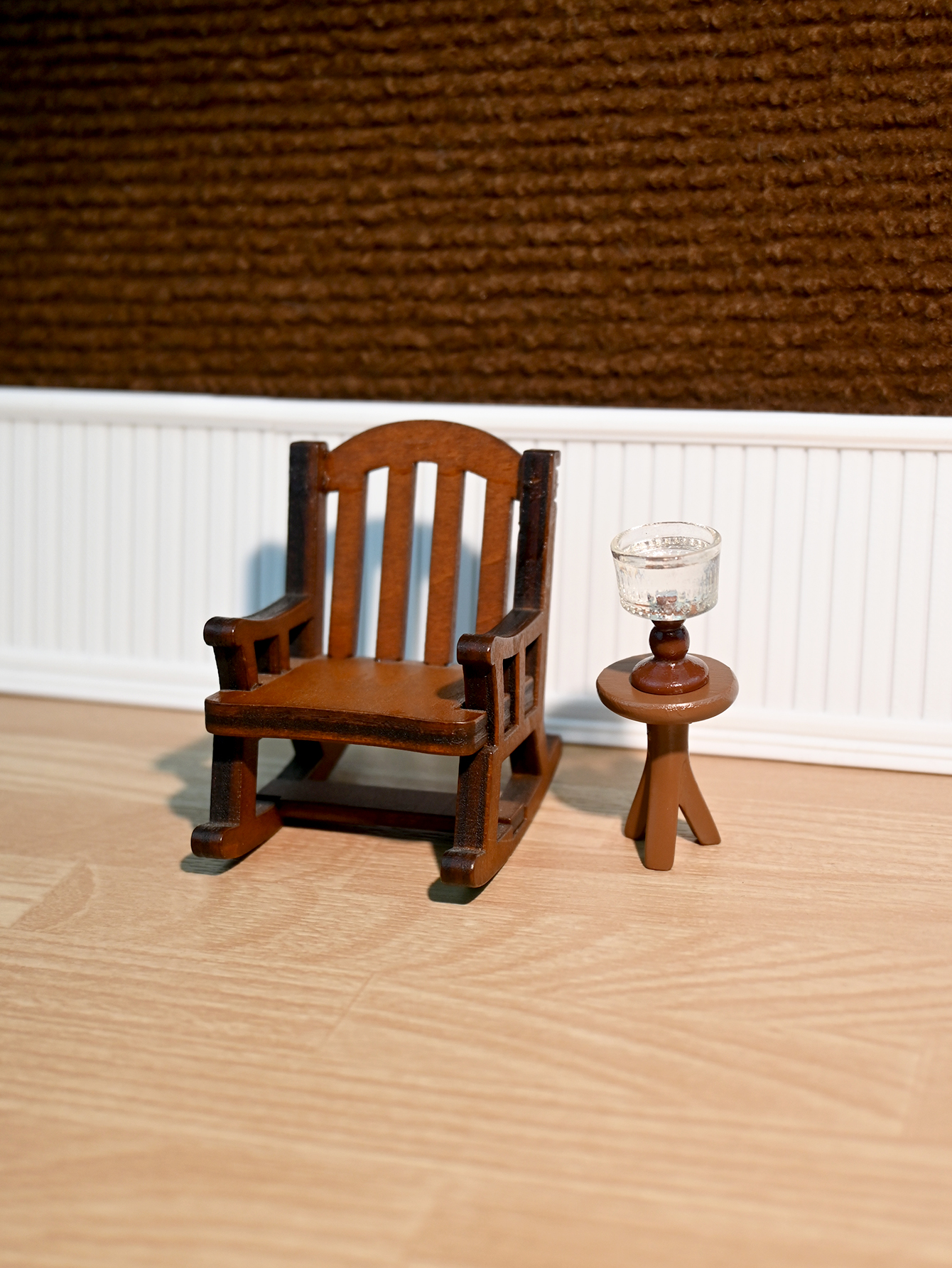Miniature Rocking Chair, Minia - Desk Setup Desk avaliação e preço
