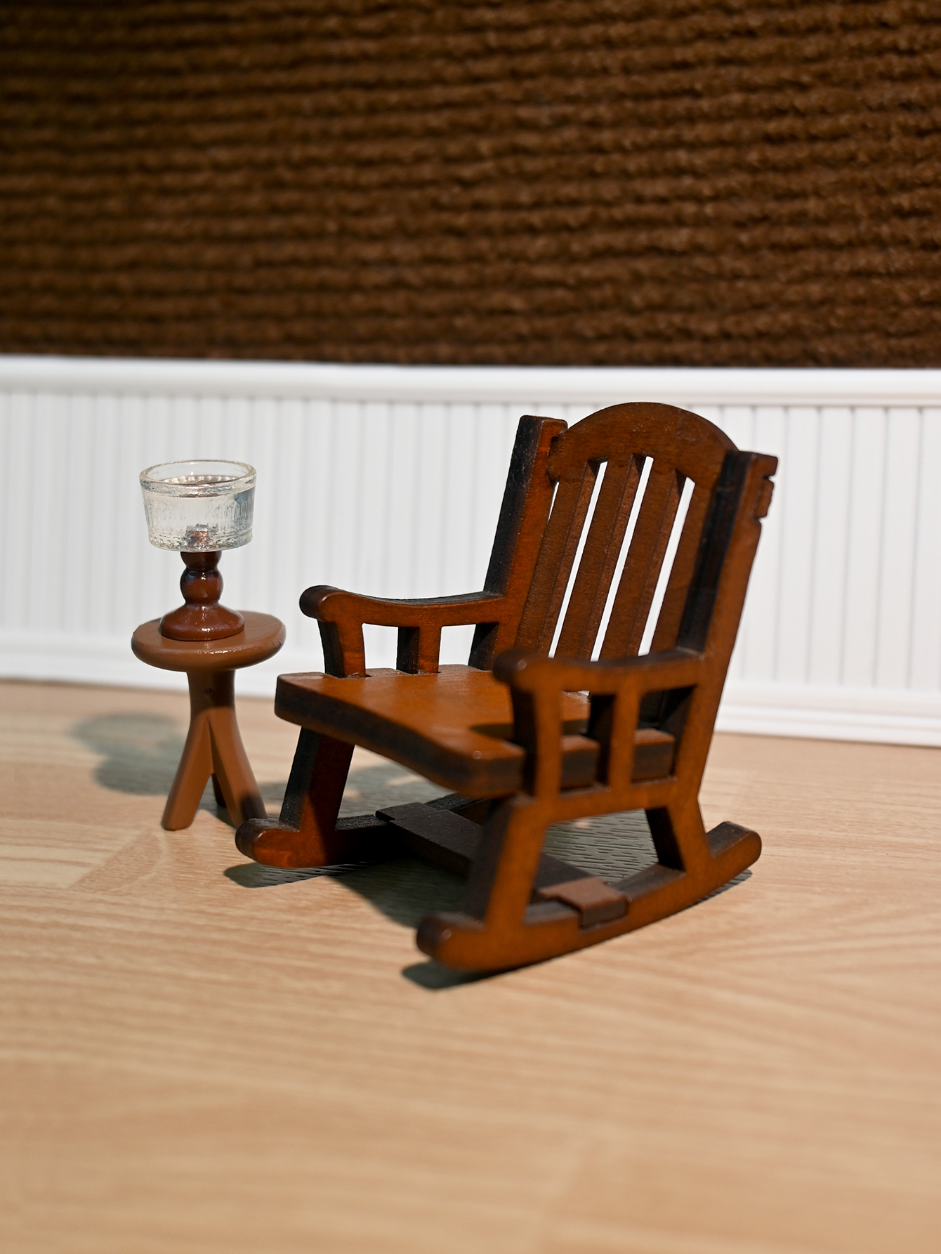 Miniature Rocking Chair, Minia - Desk Setup Desk avaliação e preço