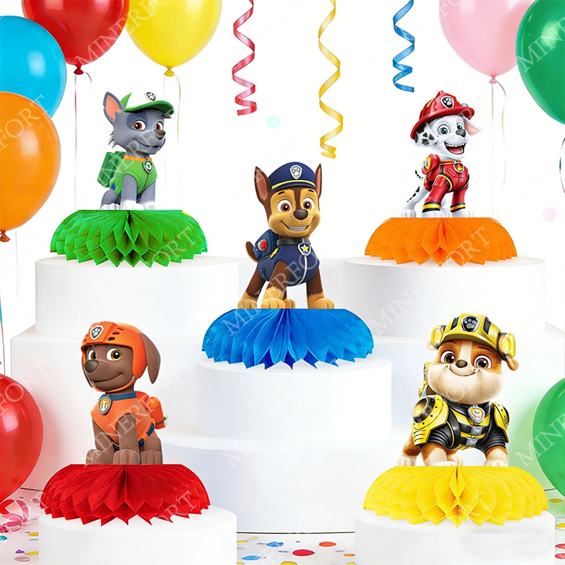 Paw Patrol Theme Honeycomb Ani - Desk Setup Desk avaliação e preço