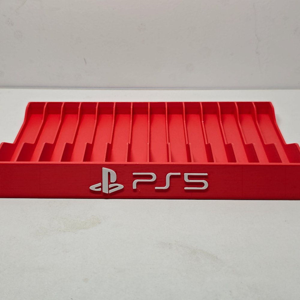 Sleek 3D Printed Game Disc Hol - Desk Setup Ps5 avaliação e preço
